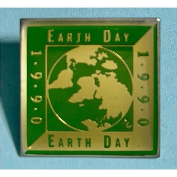 Jewelry - 1990 EARTH Day Environmental lapel Pin